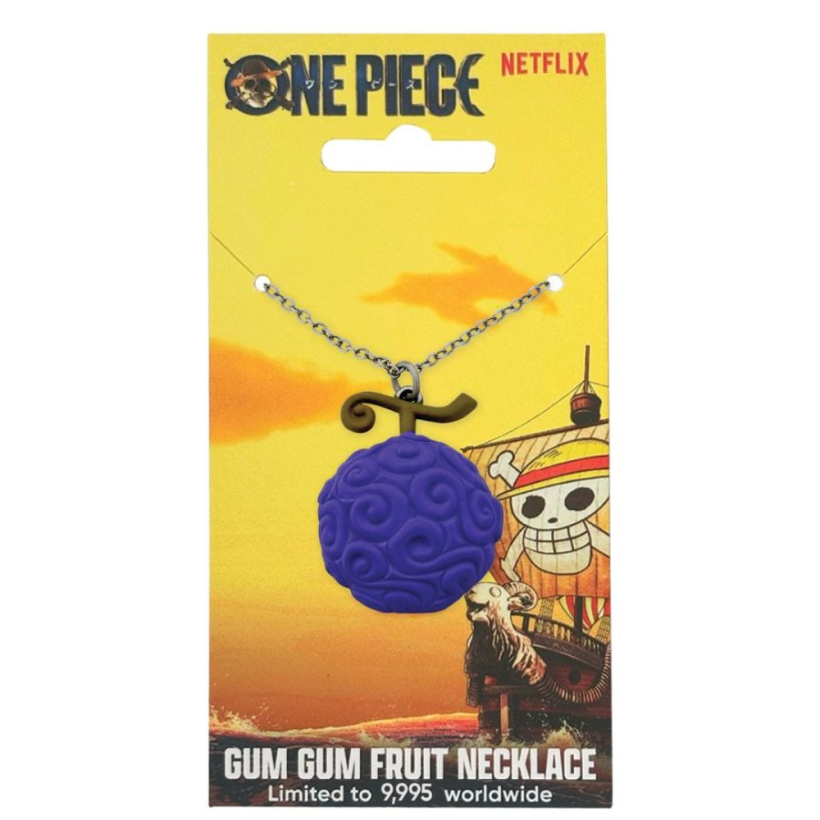 Fanattik Κολιε ONE PIECE NETFLIX - Gum Gum Fruit - Limited Edition Necklace