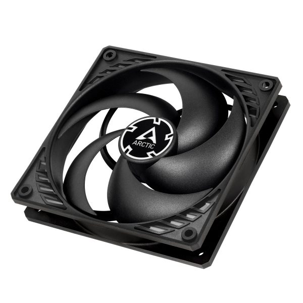 Arctic P12 PWM (black/black) – 120 mm PWM Case Fan