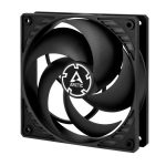 Arctic P12 PWM (black/black) – 120 mm PWM Case Fan
