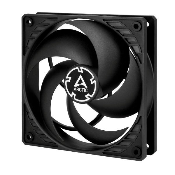 Arctic P12 PWM (black/black) – 120 mm PWM Case Fan