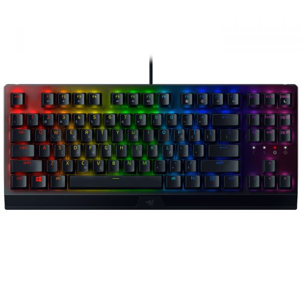 Razer BLACKWIDOW V3 TENKEYLESS Mechanical Gaming Keyboard GR Layout – Green Switches