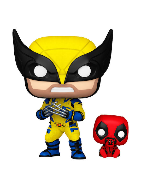 Funko POP! Marvel Deadpool 3 Wolverine with Babypool #1403 Vinyl Figure