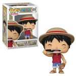 Funko Pop! Animation: One Piece - Monkey D. Luffy w/ Meat #1771 Vinyl Figure