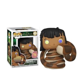 Funko POP Disney The Jungle Book Mowgli With Kaa 987 Vinyl Figure Special Edition
