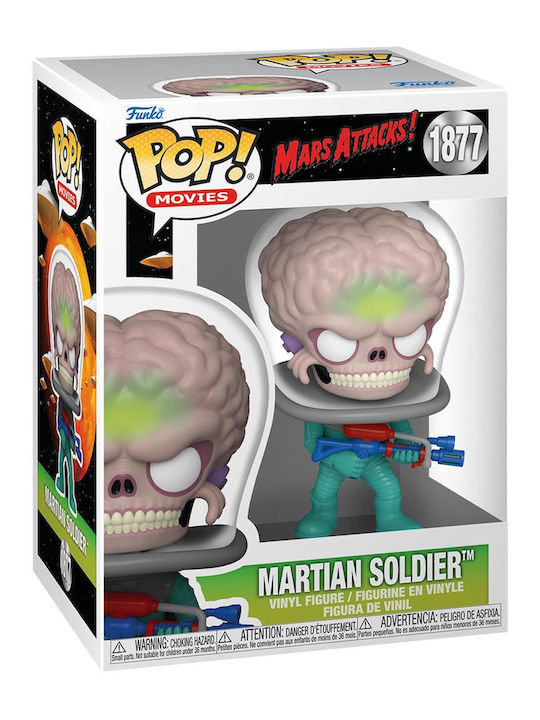 Funko Pop! Movies: Mars Attacks - Martian Soldier #1877 Vinyl Figure