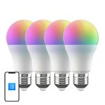 Broadlink Εξυπνη λαμπα LED BLU LB4E27 RGB (4τμχ)