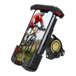 Joyroom Μεταλικη Βαση Κινητου Metal Bike/Motorcycle Holder JR-ZS264 for Phones (Black)