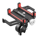 Rockbros Βάση Κινητού 699-BR (Μαύρο/Κόκκινο) γωνία ρύθμισης 90/180/270/360°