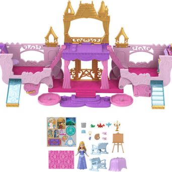 Mattel Καστρο Που Μεταφερεται Και Μεταμορφωνεται Σετ για 10+ Ετών HWX17