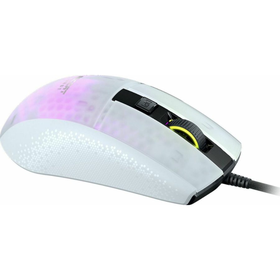 Roccat Burst Pro RGB Gaming Ποντίκι 16000 DPI Λευκό