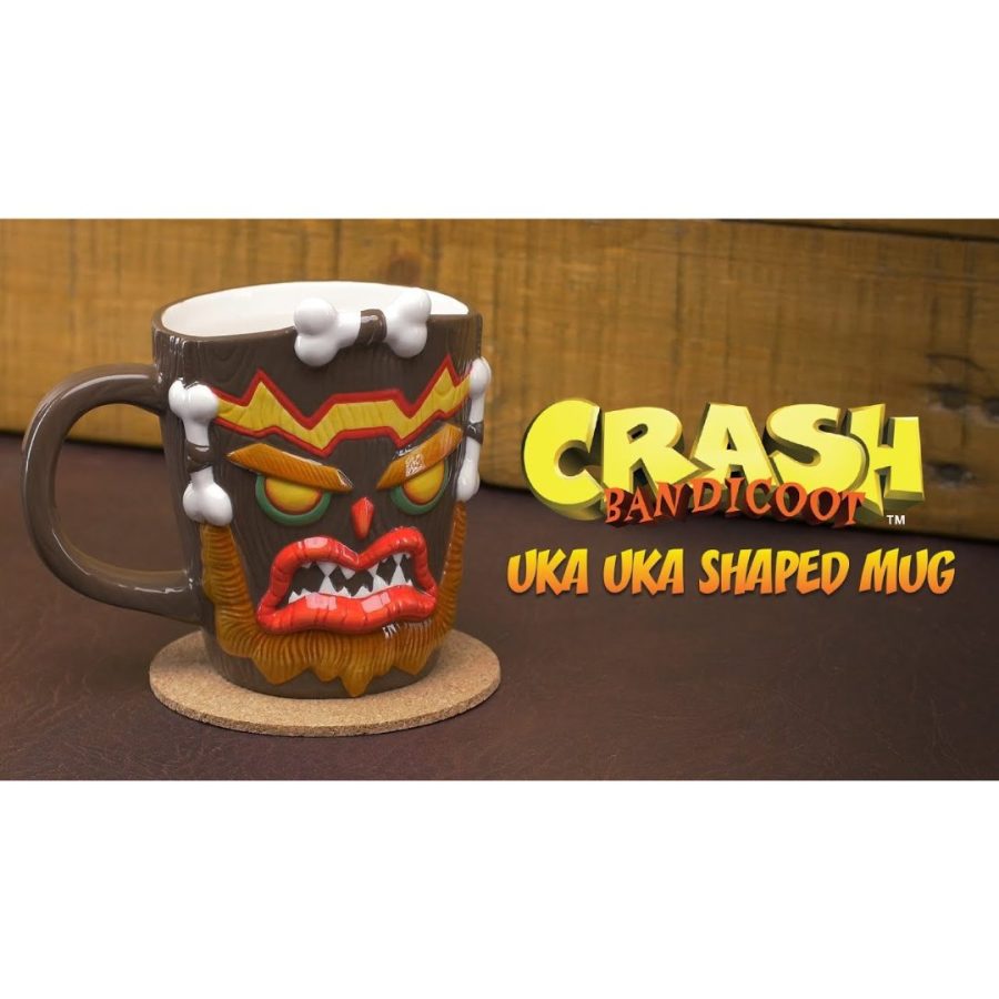 Paladone Κεραμικη Κουπα Crash Bandicoot - Uka Uka Shaped Mug 330ml
