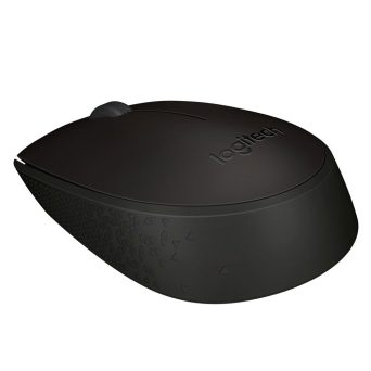 Logitech B170 Optical Mouse (Black, Wireless) (910-004798)