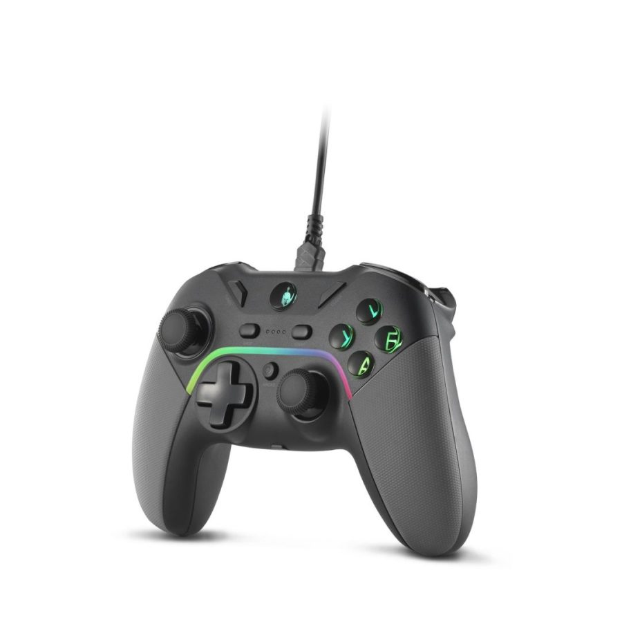 Spartan Gear Χειριστηριο Pelekys Wired Controller (compatible with PC and playstation 3) (colour: Black)