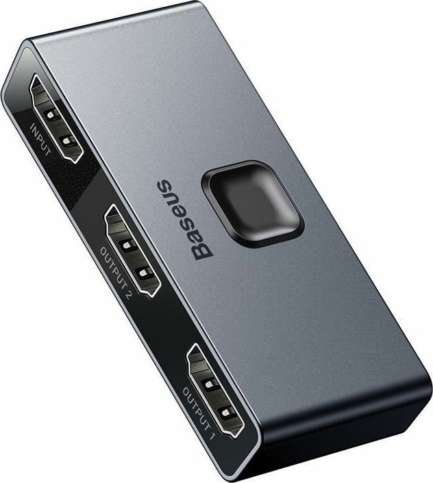 Baseus HUB Matrix HDMI Switcher (2in1 or 1in2) Space Gray (CAHUB-BC0G)