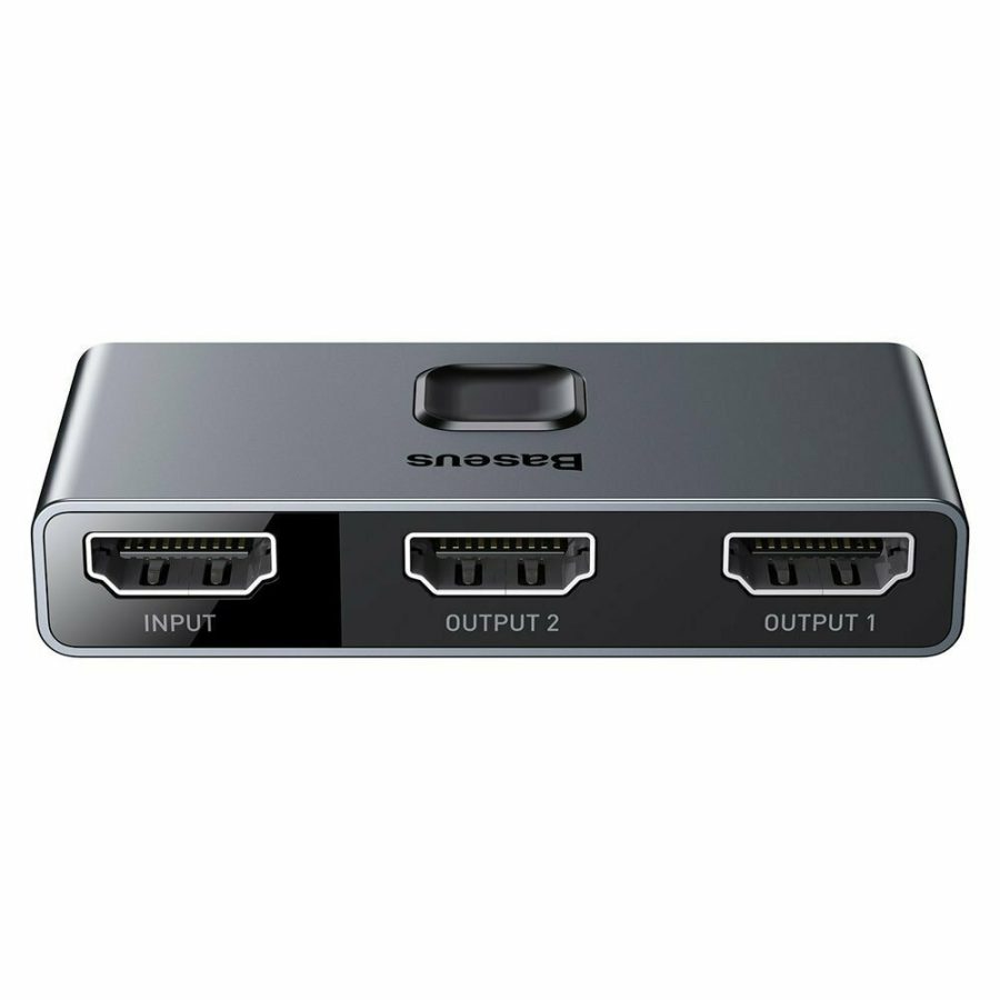 Baseus HUB Matrix HDMI Switcher (2in1 or 1in2) Space Gray (CAHUB-BC0G)