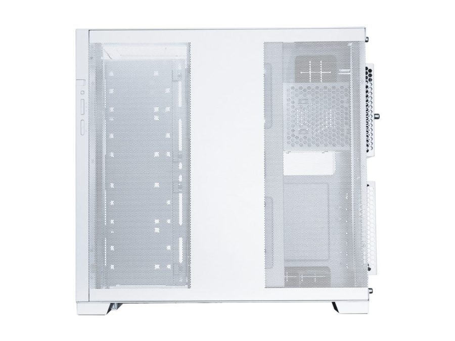 Lian Li O11D EVO RGB White – White EATX(under 280mm)/ATX Columnless Tower PC Case