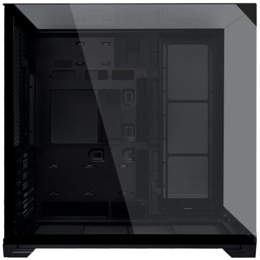 Lian Li O11 Vision Compact Black – Black EATX(under 280mm)/ATX 2 top panels 360AIO Tower PC Case