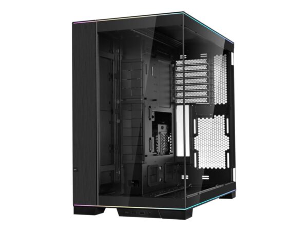Lian Li O11D EVO RGB Black – Black EATX(under 280mm)/ATX Columnless Tower PC Case