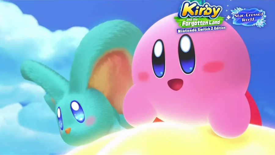 Kirby and the Forgotten Land + Star-Crossed World Nintendo Switch 2 NEW