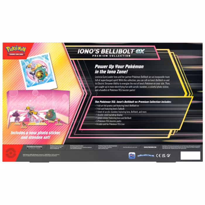 Pokemon Cards Καρτες TCG: Ionos Bellibolt ex Premium Collection