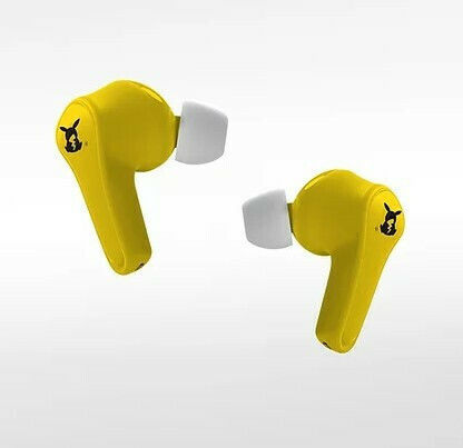 OTL Ασυρματα Ακουστικα Pokemon Pikachu In-ear Bluetooth Handsfree Θήκη Φόρτισης Κίτρινα