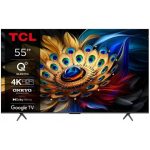 TCL 4K QLED PRO TV with Google TV and Game Master 3.0 Dolby Atmos 55'' (55C655)