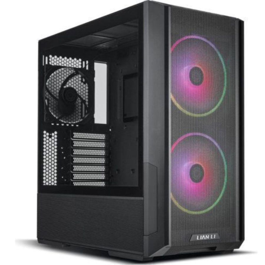 Lian Li LANCOOL 216 RGB black – EATX/ATX/MICRO-ATX/MINI-ITX (front 160mm ARGB x2, rear 140mmx1)