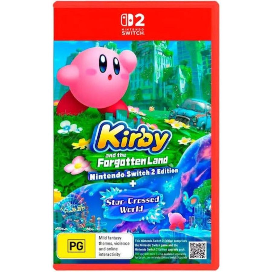 Kirby and the Forgotten Land + Star-Crossed World Nintendo Switch 2 NEW