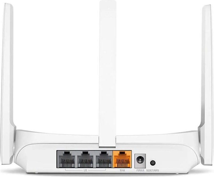 Mercusys 300Mbps Wireless N Router Ασύρματο Router Wi‑Fi 4 με 3 Θύρες 300Mbps Version 3 (MW305R)