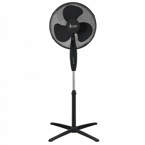 LGP STAND FAN 16′ 40CM 45W BLACK (LAM111870)
