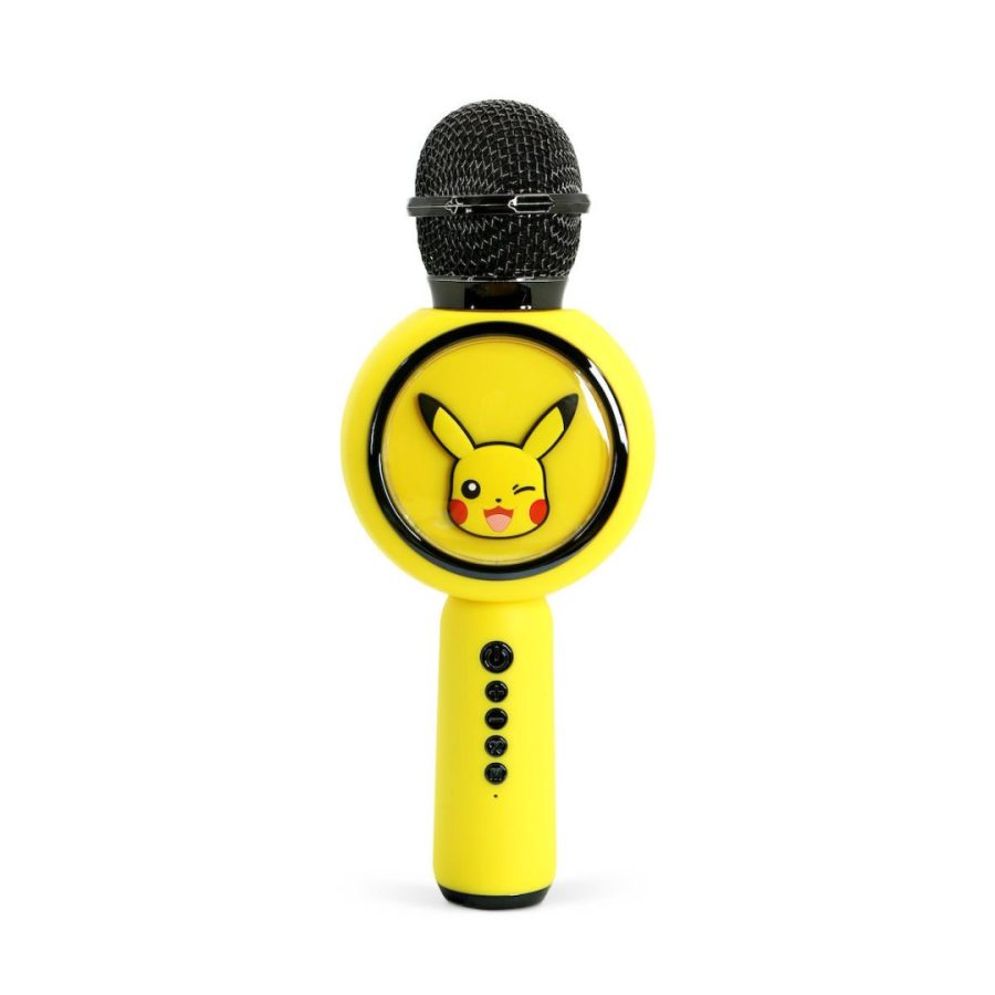 OTL Μικροφωνο Bluetooth Microphone with Speaker Pokemon Pikachu PopSing LED Light Up Wireless Karaoke 5W Yellow