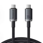 Baseus Fast Charging Cable Crystal Shine USB-C to USB-C 100W 1.5m 20Gb Black (P10318204111-00)