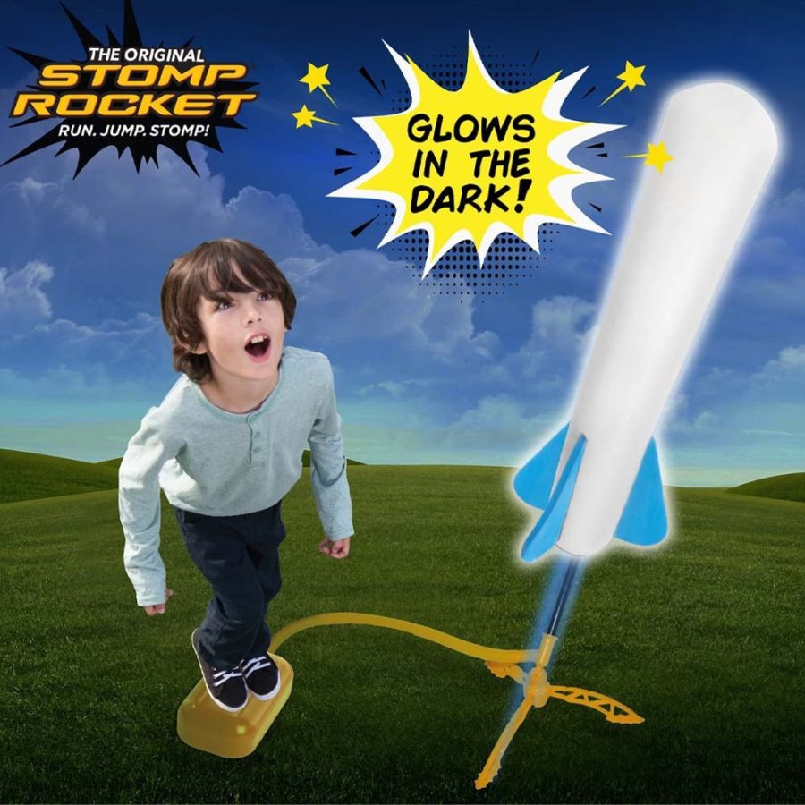 Stomp Rocket Jr. Glow 4 Rockets (SR100007)