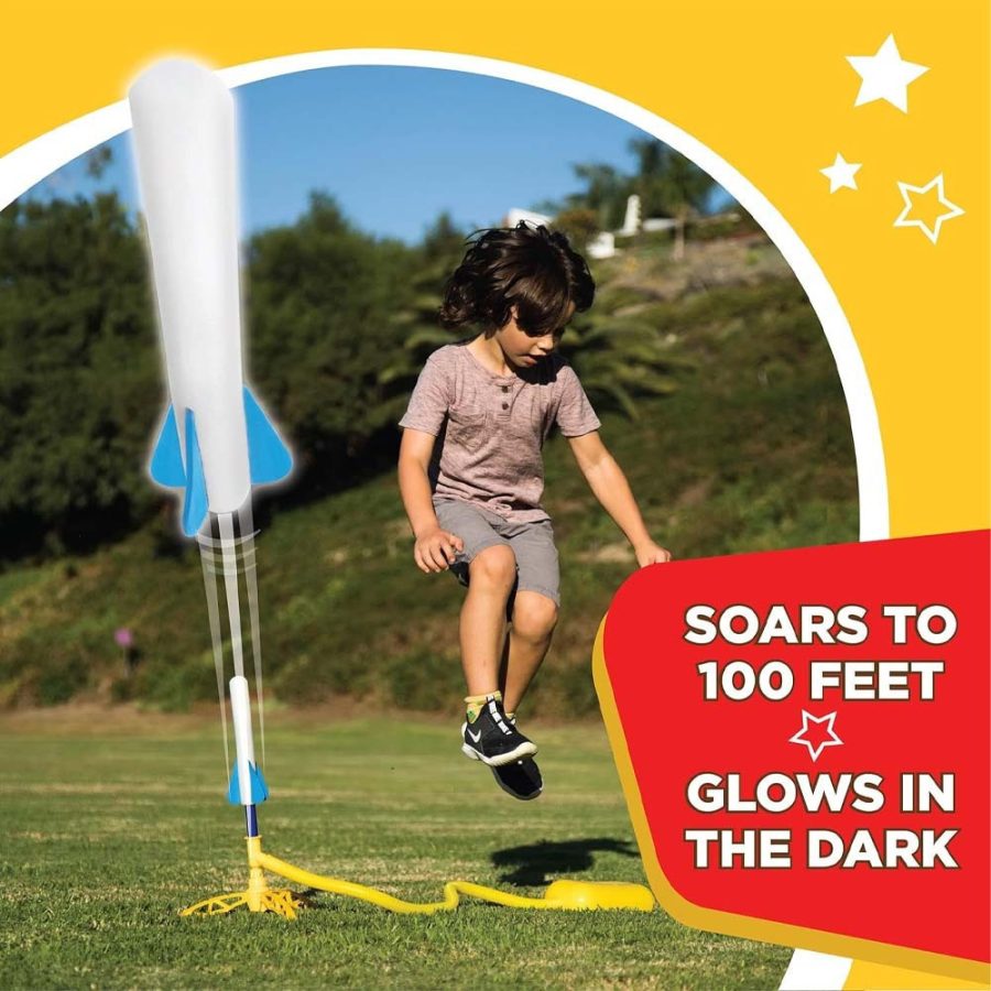 Stomp Rocket Jr. Glow 4 Rockets (SR100007)