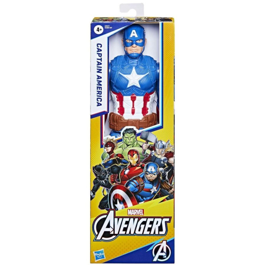 Hasbro Marvel Avengers: Titan Hero Series - Captain America Action Figure (30cm) (E7877)