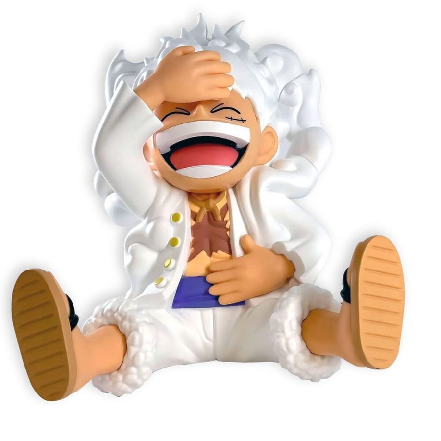 Plastoy  Luffy Gear 5 Figure One Piece: MoneyBank Φιγουρα και Κουμπαρας 15cm