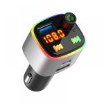 Leewello Bluetooth FM Transmiter, 2 Θυρες Φορτισης(Type C+USBA) 18W (LW-207)