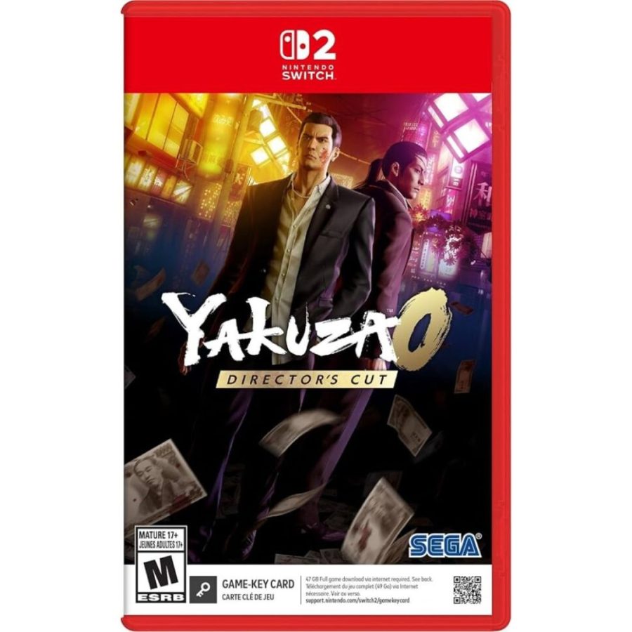 Yakuza 0 Directors Cut Nintendo Switch 2 NEW