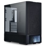 Lian Li LANCOOL 207 DIGITAL Black – 6″ LCD Screen – ATX PC Case (4 FANS) 2 x 140mm & 2 x 120mm PWM