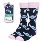 Lilo and Stitch Καλτσες miniature head socks TU 36 εως 43