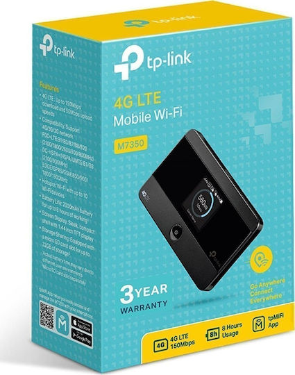 TP-LINK Router M7350 4G Mobile Wi-Fi Internal 4G Modem v8