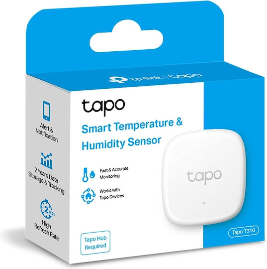 TPLINK Tapo Smart Temperature and Humidity Monitor (TAPO T310)