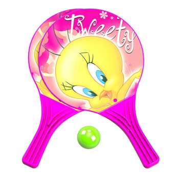 Warner Bros Σετ Ρακέτες & Μπαλάκι Tweety 37x22cm (42-1974)