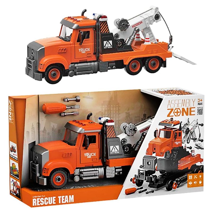 ToyMarkt Friction Truck Διάσωσης με φως + Ήχους 42x22x12cm (70-2336)
