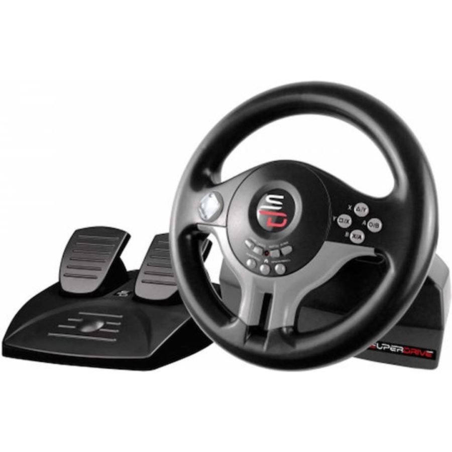 Subsonic Τιμονιερα με Πεταλια Superdrive SV 250 - PS4/PS3/Xbox One, X/S / Switch / PC