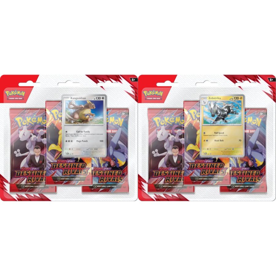 Pokemon TGC SV10 Destined Rivals 3 Booster Blister (POK106335)