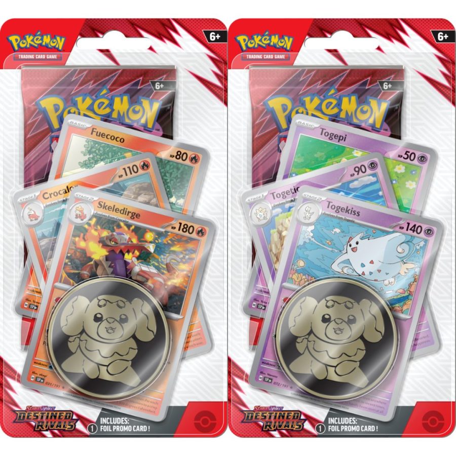 Pokemon TGC SV10 Destined Rivals Premium Checklane Blister 1 τεμαχιο (POK106472)