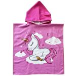 SummerTiempo Πόντσο Παιδικό Θαλάσσης Microfiber Μονόκερος 60x120cm (42-2941)