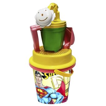 Warner Bros Κουβαδάκι Ποτιστήρι Superman σετ=5τεμ Φ17cm (42-766)