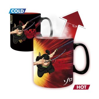 Abysse Κουπα One Piece - Mug Heat Change - 460Ml - Zoro & Sanji (ABYMUGA580)